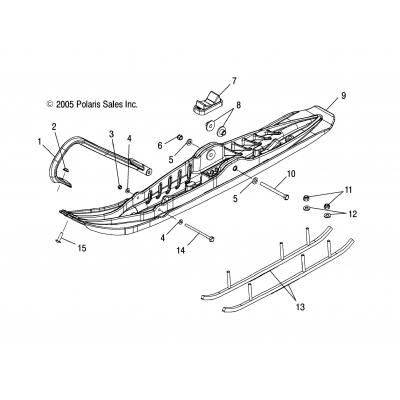 Ski Assembly /Fs (4997339733B03)