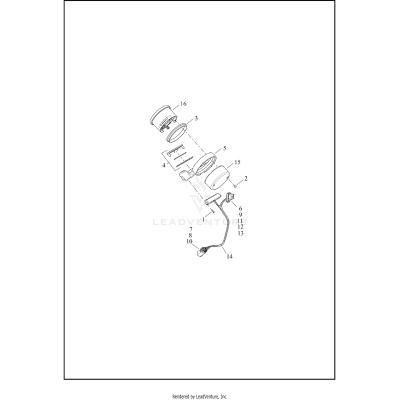 INSTRUMENT MODULE - XL1200CX, XL1200X, XL1200XS