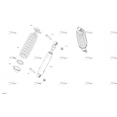 Suspension - Front Shocks - Base