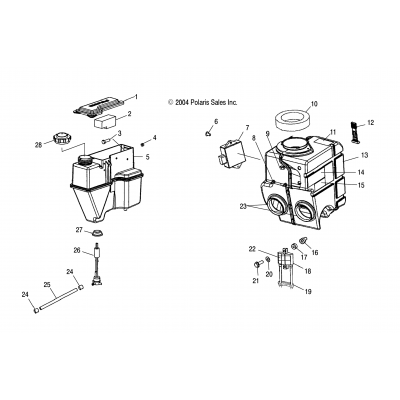 Oil Tank/Air Box /As05nk7cs/As05nl7cs/As05nk8cs/As05nl8cs/As05nm8cs/A