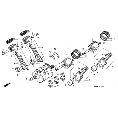 CRANKSHAFT / PISTON