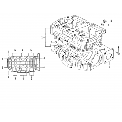 CRANKCASE ASSEMBLY