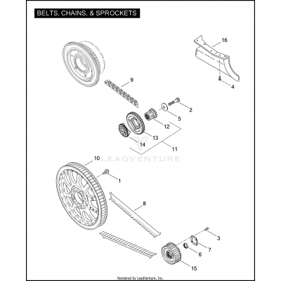 BELTS, CHAINS, & SPROCKETS