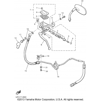 Front Master Cylinder 2