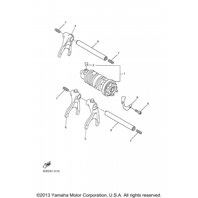 Shift Cam Fork