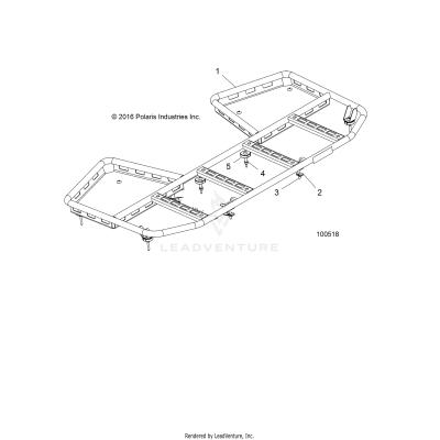 BODY, REAR RACK - A20SEG57A1/A4/A7/A9/B1/B4 [100518]