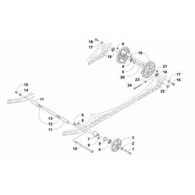 IDLER WHEEL ASSEMBLY