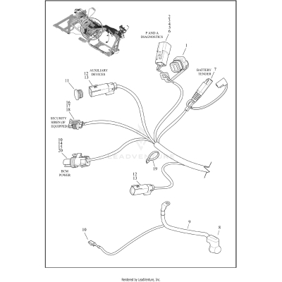 WIRING HARNESS, MAIN - (9 OF 9)