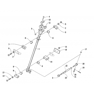 STEERING POST ASSEMBLY