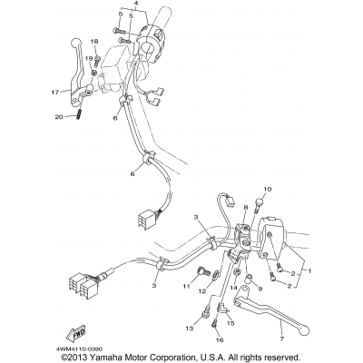 Handle Switch Lever