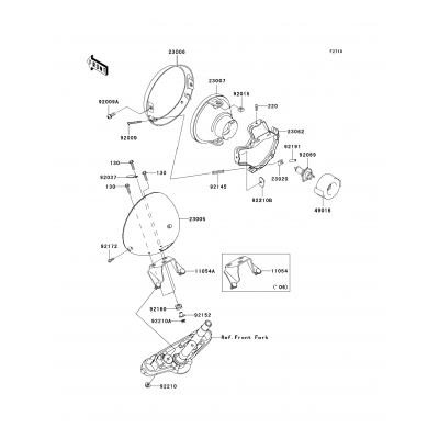 Headlight(s)(B6F∼B8F)