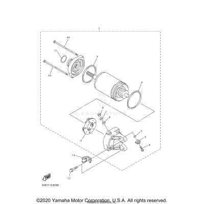 STARTING MOTOR