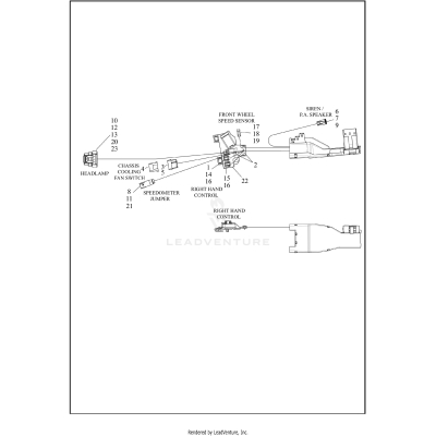 WIRING HARNESS, MAIN, ABS - FLHP (2 OF 9)