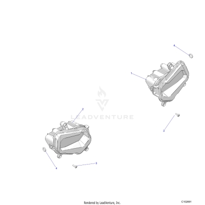 ELECTRICAL, HEADLIGHTS - A25SXN85A4 (C102691)