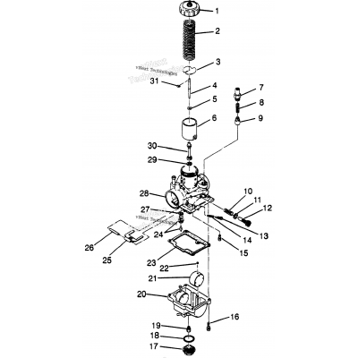 Carburetor Scrambler 400L