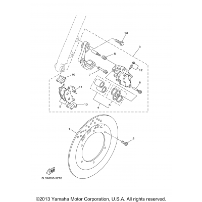 Front Brake Caliper