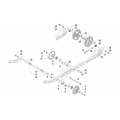 IDLER WHEEL ASSEMBLY