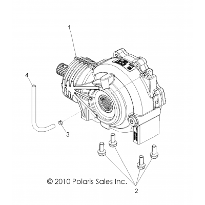 Drive Train, Front Gearcase Mounting