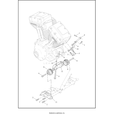 ENGINE MOUNTS AND STABILIZER LINK