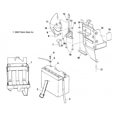 Battery Box S04nd7cs/Csa/8Cs/Csa/Csb