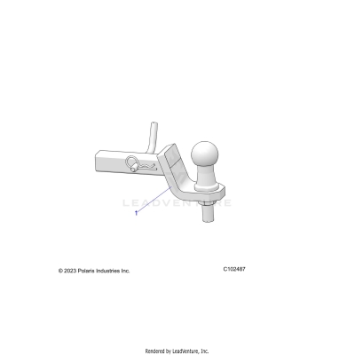 CHASSIS, HITCH - A23SEF57CA/FA/EA (C102487)