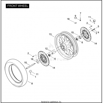 FRONT WHEEL