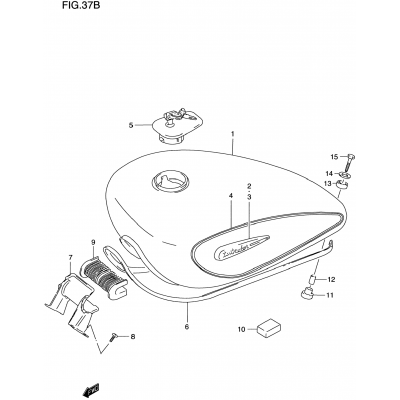 FUEL TANK (MODEL Y)