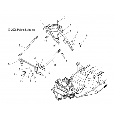 Chassis, Front S08pb6fs/Fe