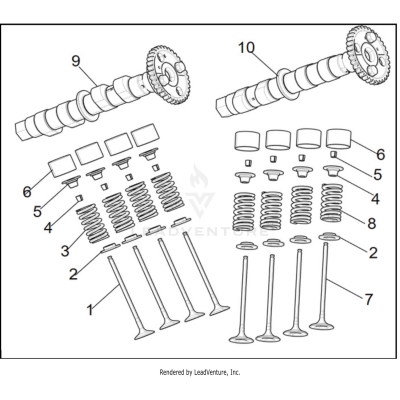 VALVES AND CAMSHAFTES