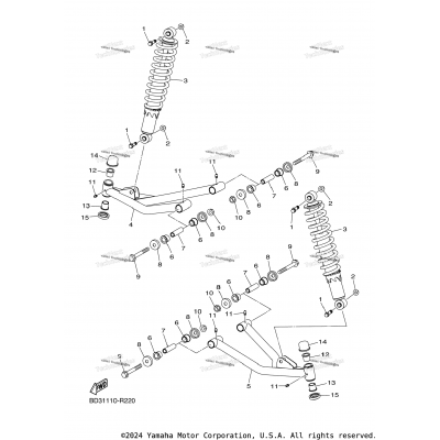 Front Suspension & Wheel