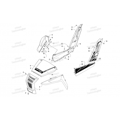 FRONT AND SIDE PANEL ASSEMBLIES