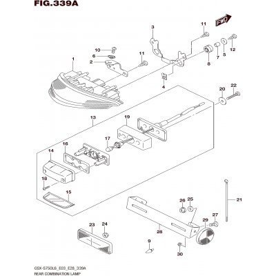 REAR COMBINATION LAMP