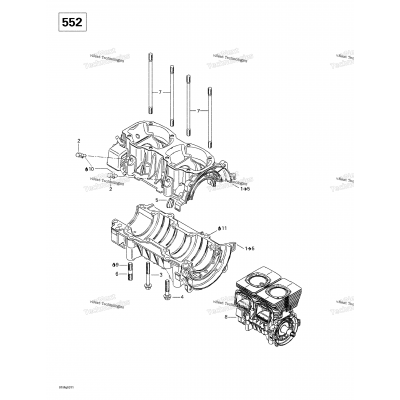 Crankcase (552)