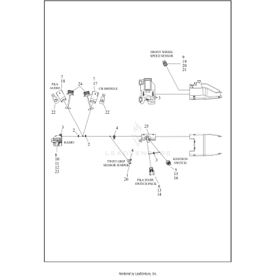 WIRING HARNESS, MAIN - FLHTCUTG (2 OF 10)
