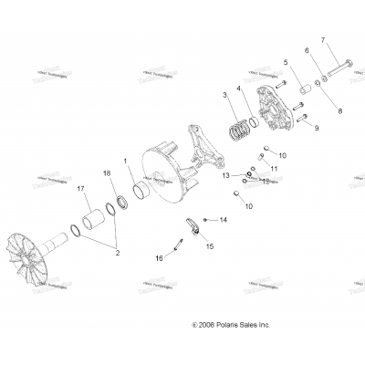 Drive Train, Primary Clutch