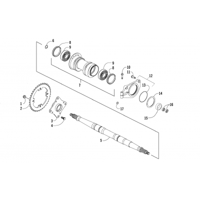 REAR AXLE ASSEMBLY