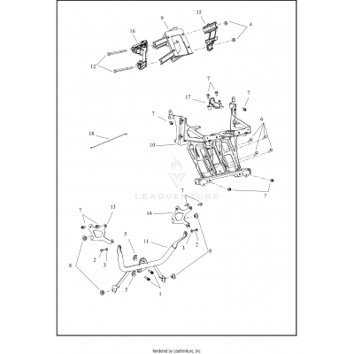 FAIRING, INNER (2 OF 2)