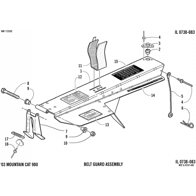 BELT GUARD ASSEMBLY