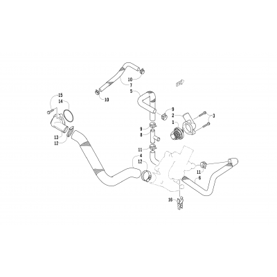 WATER HOSE ASSEMBLY