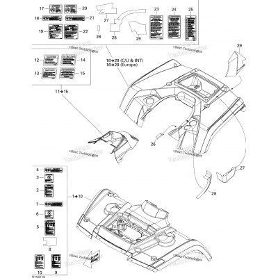 Fender And Central Panel Kit