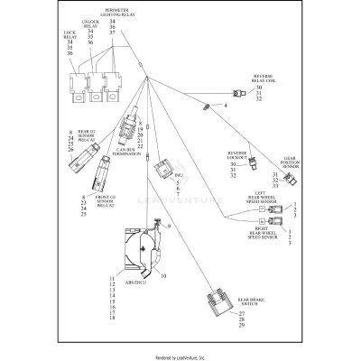 WIRE HARNESS, MAIN - (7 OF 9)