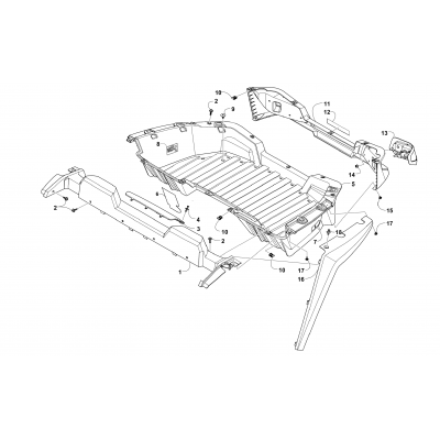 CARGO BOX AND TAILLIGHT ASSEMBLY