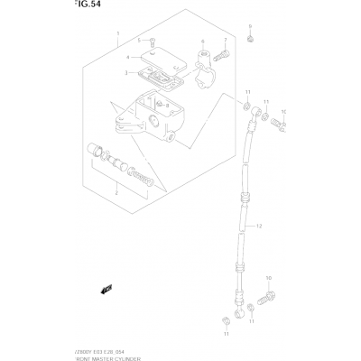 FRONT MASTER CYLINDER