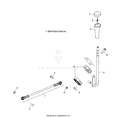 GEAR SELECTOR - A06CD32AA/AB/AC (4994889488C05)