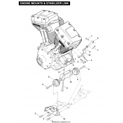 ENGINE MOUNTS & STABILIZER LINK