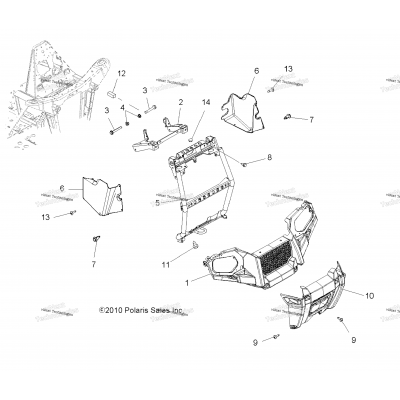 Body, Front Bumper & Mounting