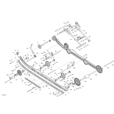 08- Suspension, Rear - Lower Section - RE 3700