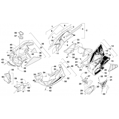 SKID PLATE AND SIDE PANEL ASSEMBLY