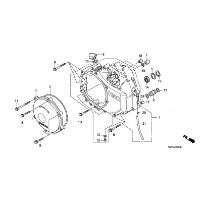 RIGHT CRANKCASE COVER