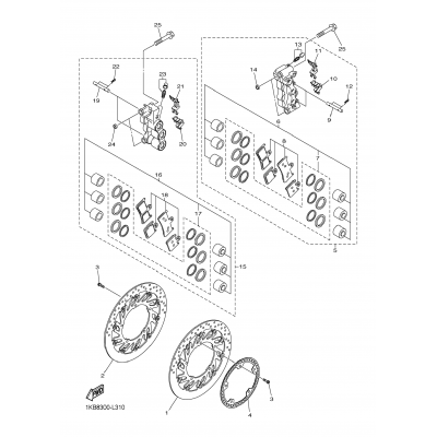 Front Brake Caliper